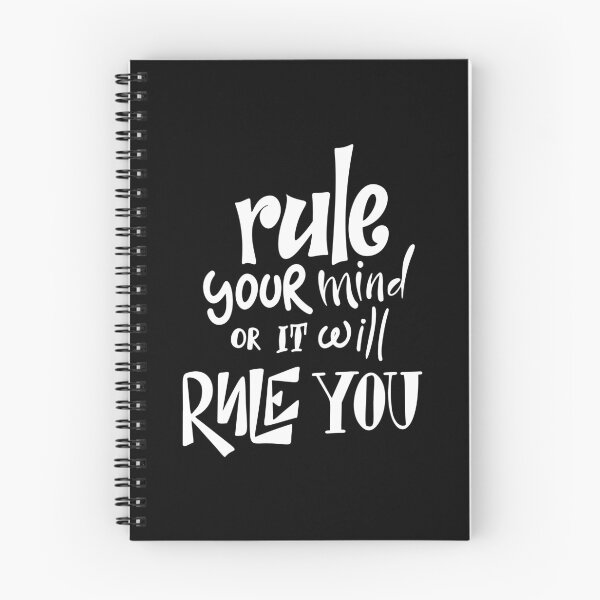 Item preview, Rule Your Mind Or It Will Rule You Inspirational Quotes designed and sold by ProjectX23.
