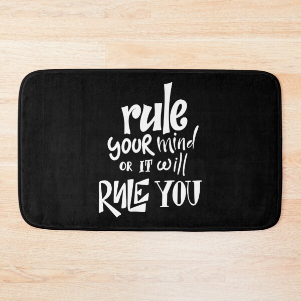 Item preview, Rule Your Mind Or It Will Rule You Inspirational Quotes designed and sold by ProjectX23.