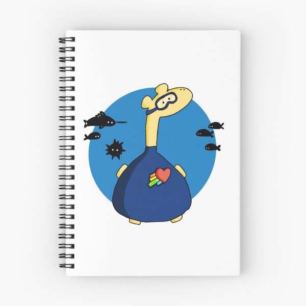 Item preview, Bogo the Flying Giraffe Underwater designed and sold by -eMM.