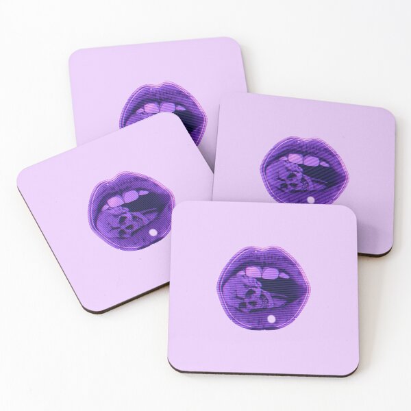 Item preview, Purple lips vaporware designed and sold by cinlali.
