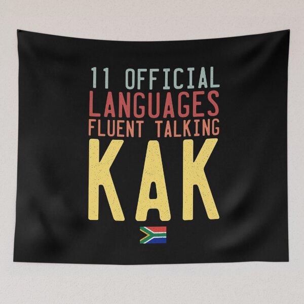 Item preview, Eleven Official Languages South Africa Talk Kak designed and sold by d247.