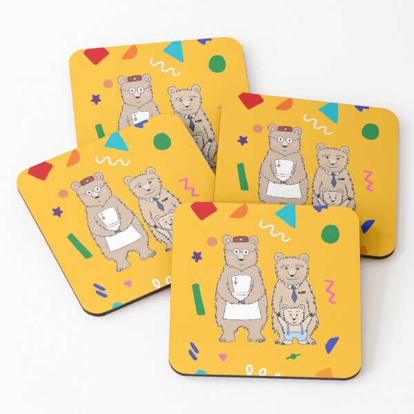 Item preview, Goldilocks and the Three Friendly Bears | Fairytale Pattern designed and sold by alfrescotree.