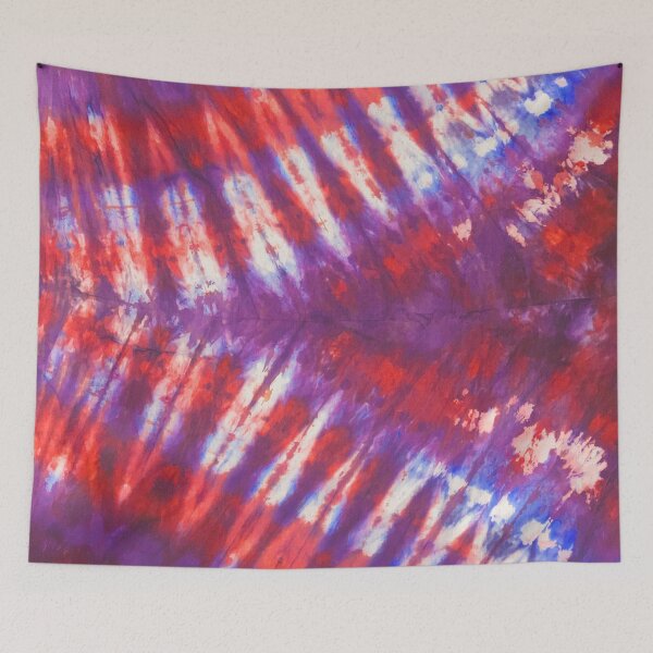 Item preview, red and purple v tiedye designed and sold by MadmyrtleDesign.