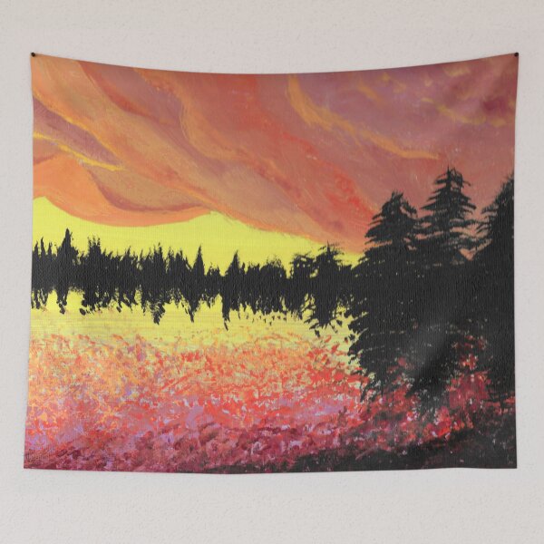 Item preview, Sunset With Rippling Reflection designed and sold by Middy's Art.