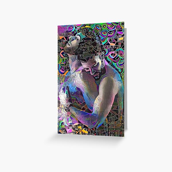 Finding Comfort In Pleasure Greeting Card