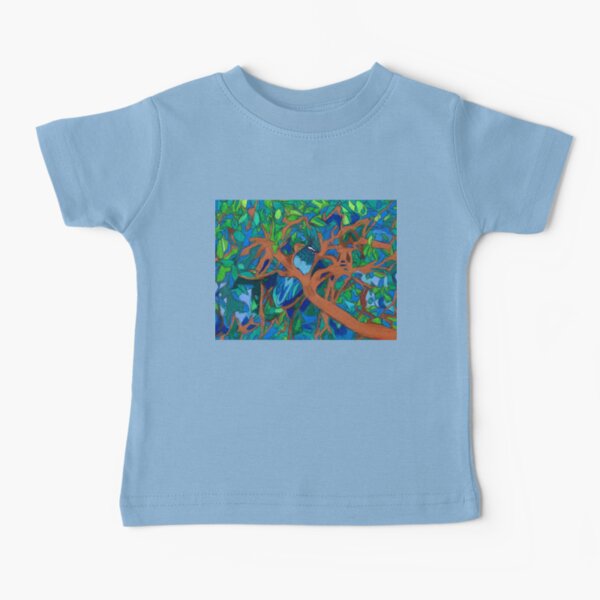 A Very Pretty Peacock in a Pear Tree Baby T-Shirt
