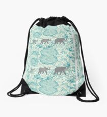 Becoming yourself Drawstring Bag