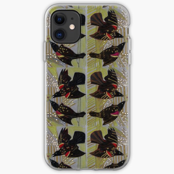 Four Calling Birds iPhone Soft Case