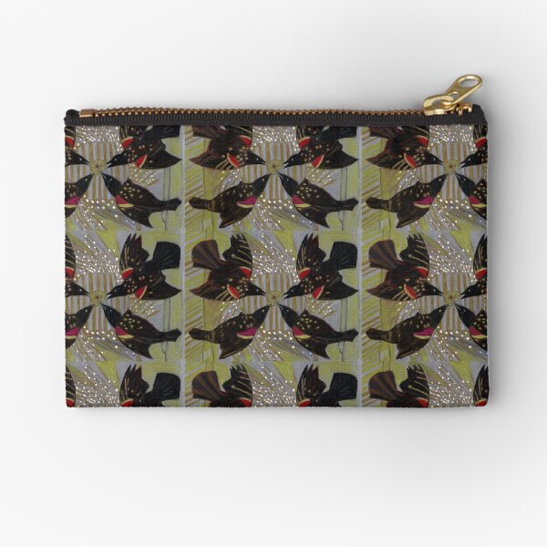 Four Calling Birds Zipper Pouch