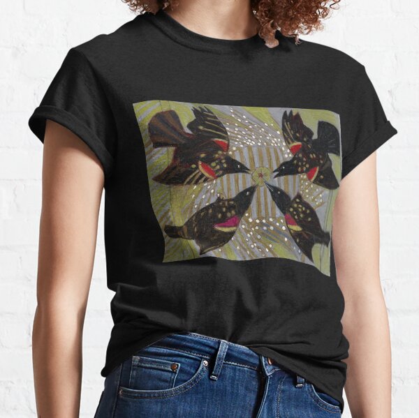 Four Calling Birds Classic T-Shirt