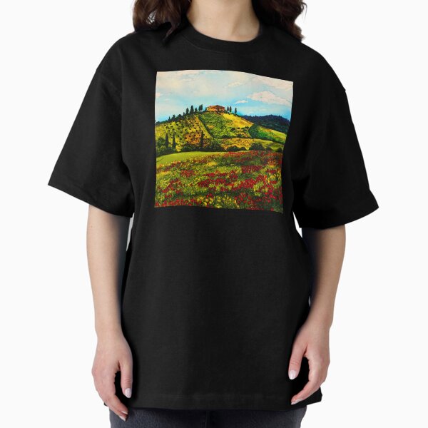 Tuscan Villa in Tuscany, Italy Oversized T-Shirt