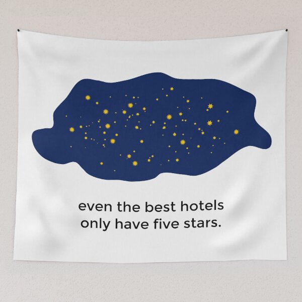 Item preview, STARRY NIGHT - Five Star Hotel? How about Trillion-Star Camping! designed and sold by Jon Mardin.