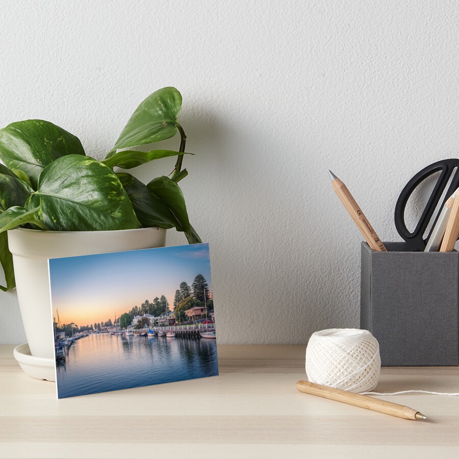 Port Fairy Sunrise Art Board Print