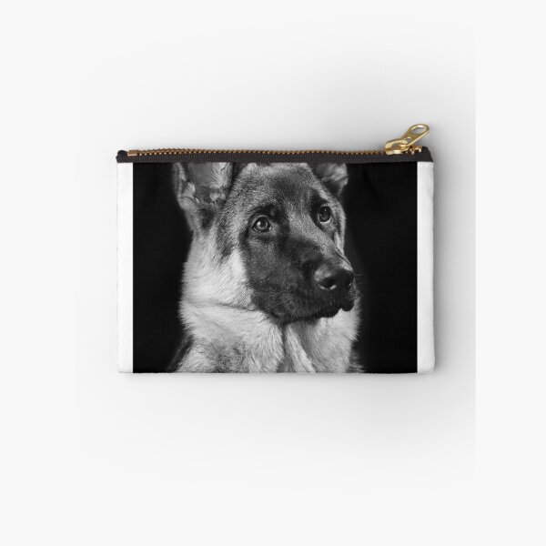 Item preview, BW Portrait of a German Shepherd designed and sold by Chris Cobern.