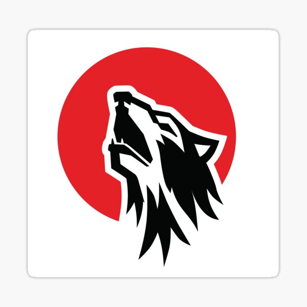 "wolf stickers" Sticker by FaveStickers Redbubble