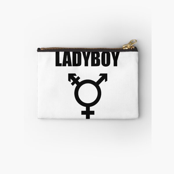 Item preview, Ladyboy with trans symbol Shirt designed and sold by Christopher Taylor.