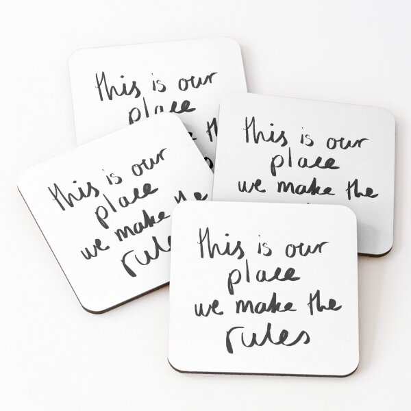 Taylor Swift Sticker Coasters (Set of 4) for Sale by abbierumble