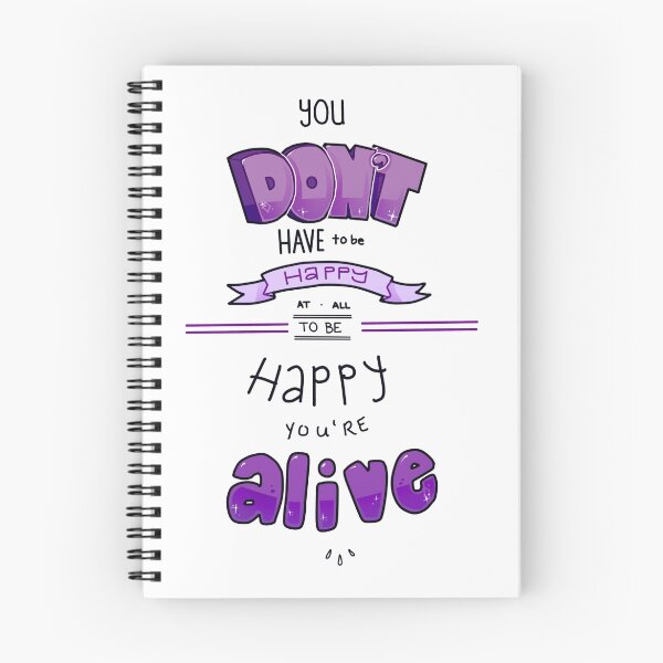 Item preview, You Don't Have to Be Happy designed and sold by Danielle Waldman.