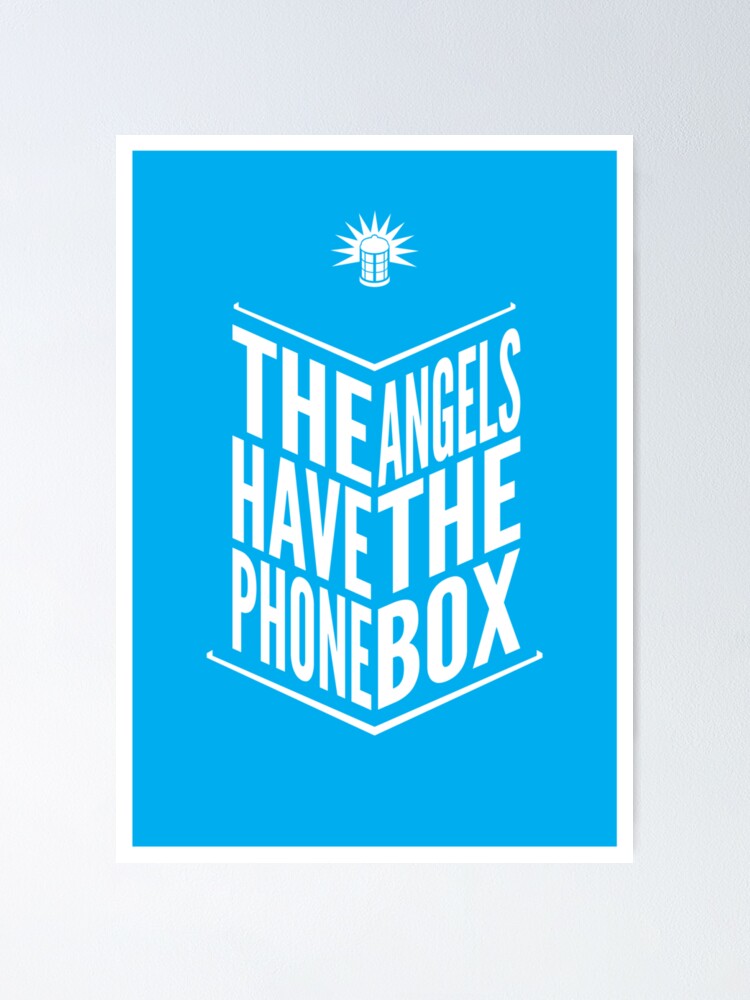the angel has the phonebox