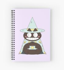 Ice Cream Cat Wizard Spiral Notebook