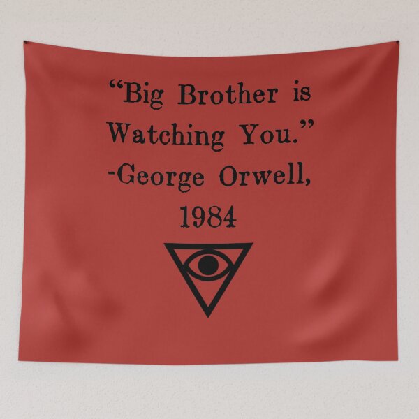 Item preview, Big Brother is Watching You | George Orwell Shirt designed and sold by Christopher Taylor.