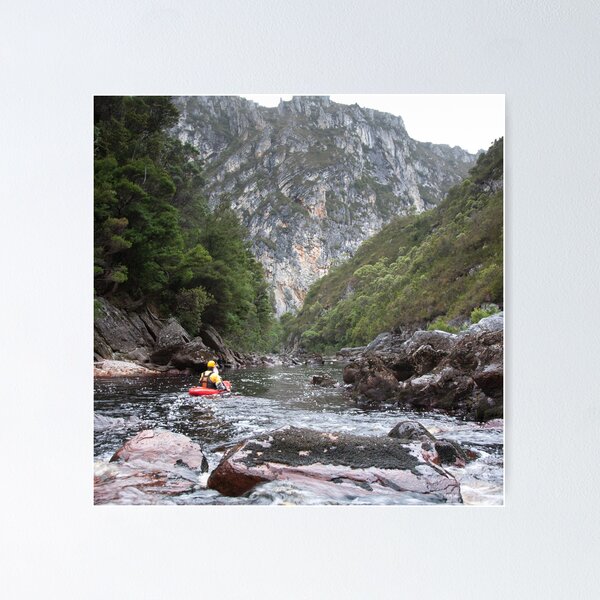 Item preview, Kayaker, Crossing River, Tasmania designed and sold by Andy Townsend.