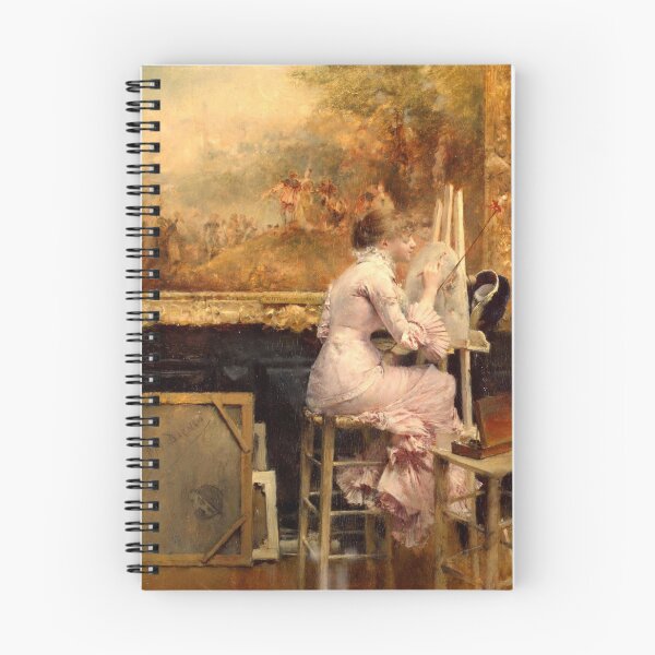 Item preview, Pascal Dagnan-Bouveret - Watercolourist in the Louvre designed and sold by ArtExpression.