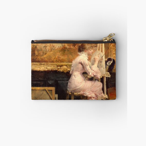 Item preview, Pascal Dagnan-Bouveret - Watercolourist in the Louvre designed and sold by ArtExpression.