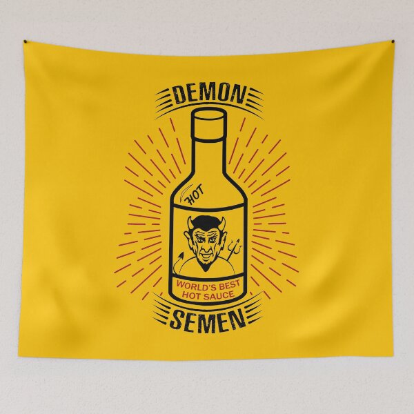Item preview, Demon Semen | World's Best Hot Sauce - Vintage Design designed and sold by Christopher Taylor.