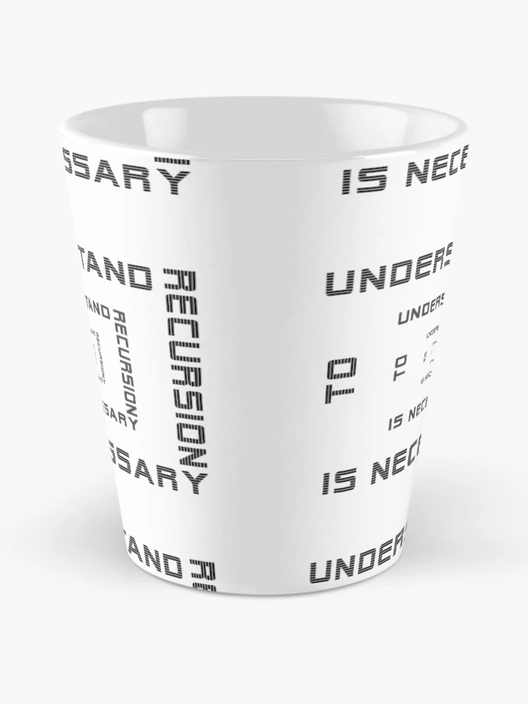 Thumbnail 2 of 4, Coffee Mug, Recursion - multiple designed and sold by wagnerps.