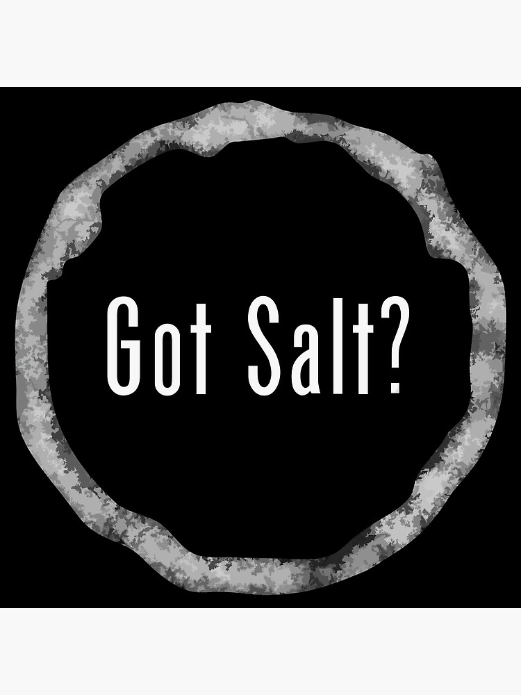 Supernatural Got Salt Poster For Sale By Flankingdrake Redbubble 