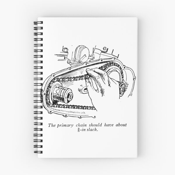 Item preview, Primary Chain adjustment diagram ('British' bike) designed and sold by timothybeighton.