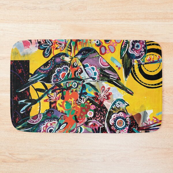 Item preview, birds in yellow designed and sold by Randi Antonsen.