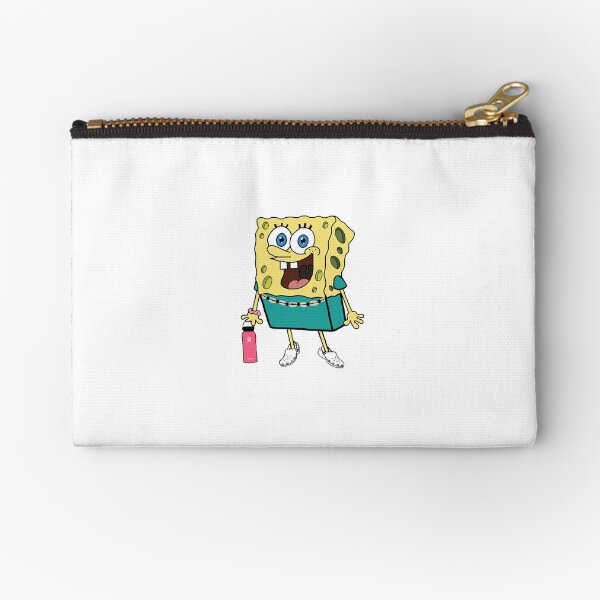Vsco Girl Spongebob Zipper Pouch
