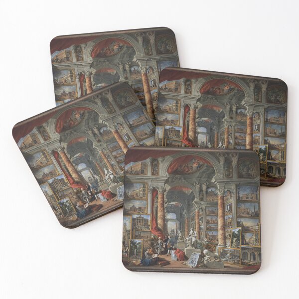 Item preview, Modern Rome by Giovanni Paolo Pannini - Old Masters Prints designed and sold by Xzendor7 Digital Art Creations.