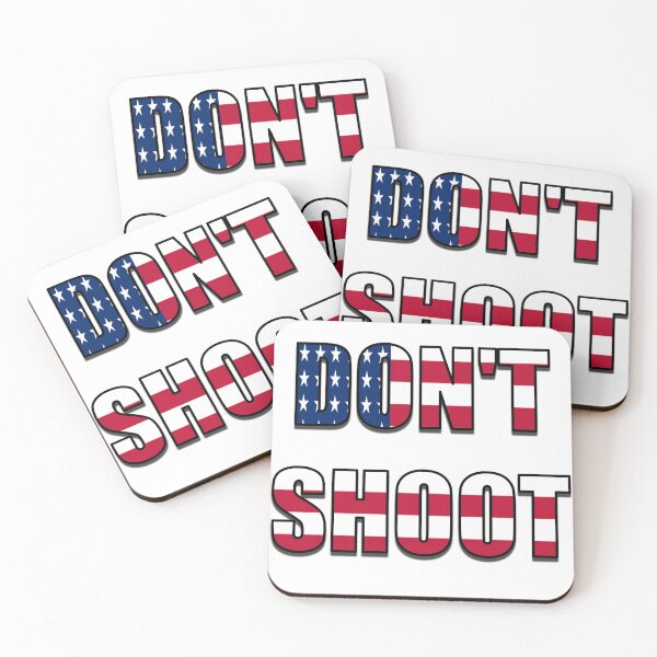 Item preview, Don't Shoot (American Flag) designed and sold by torg.