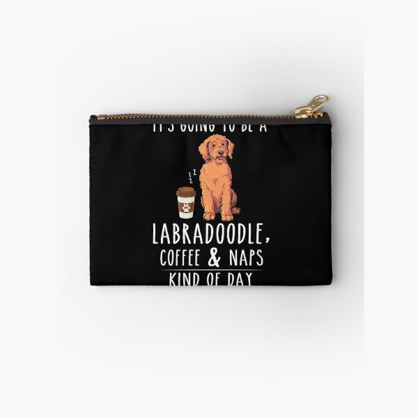 Item preview, Labradoodle, café y siestas divertido designed and sold by TeeDoozy.