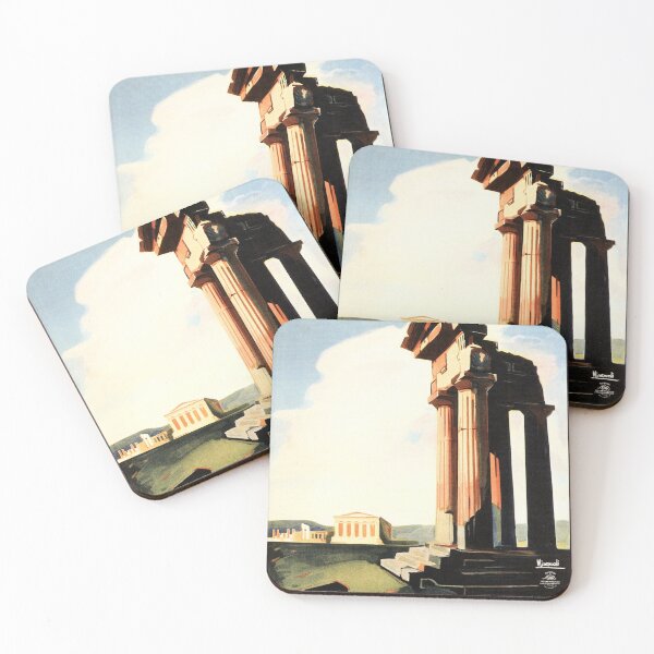 Item preview, AGRIGENTO Valley of Temples Ruins Sicily Vintage Italy Travel designed and sold by retroposters.