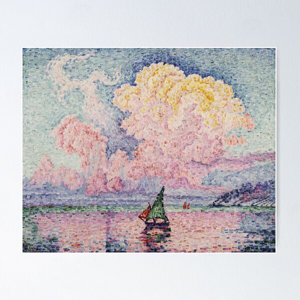 Item preview, Paul Signac - Pink Clouds, Antibes designed and sold by vakashop.