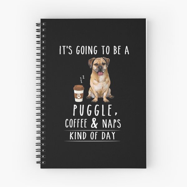 Item preview, Puggle, Coffee and Naps Funny  designed and sold by TeeDoozy.