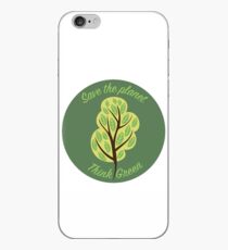Save the planet iPhone Case