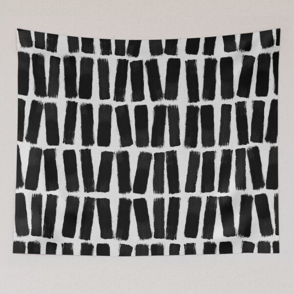 Item preview, Black Brush Strokes designed and sold by Orara Studio.