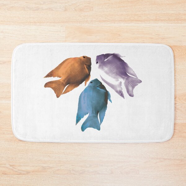 Item preview, Best friendship with coloful three fishes  designed and sold by hutofdesigns.