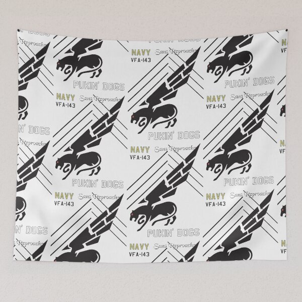 Item preview, VFA-143 The World Famous 'Pukin' Dogs' designed and sold by imagecrafting.