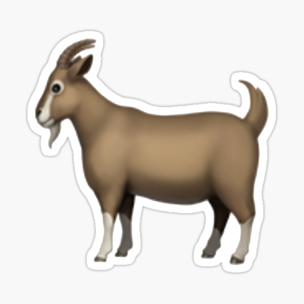 Animated Goat Emoji - bmp-signs