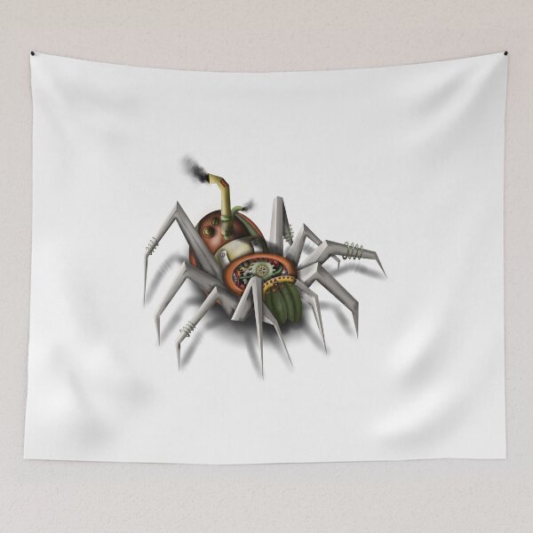 Item preview, Steampunk Mechanical Futuristic Spider Tarantula designed and sold by Patricia Piotrak.
