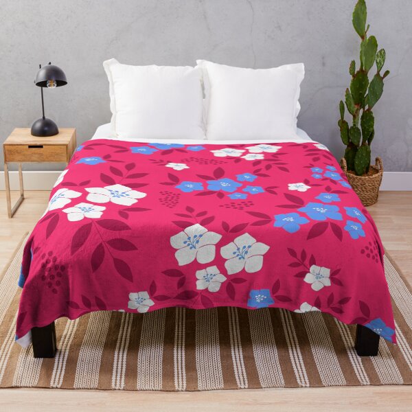 Item preview, Hot pink flowers designed and sold by Katbydesign.