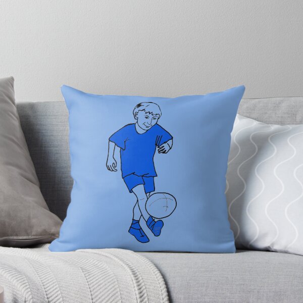 Item preview, Soccer Boy in Blue  designed and sold by MonicaArtist.