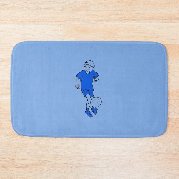 Item preview, Soccer Boy in Blue  designed and sold by MonicaArtist.