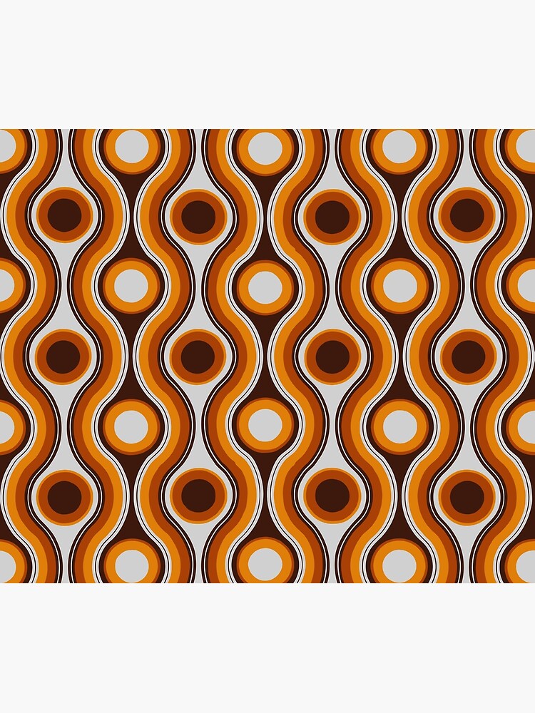 Thumbnail 2 of 2, Duvet Cover, Older Patterns ~ Bridges 70s designed and sold by bespired.